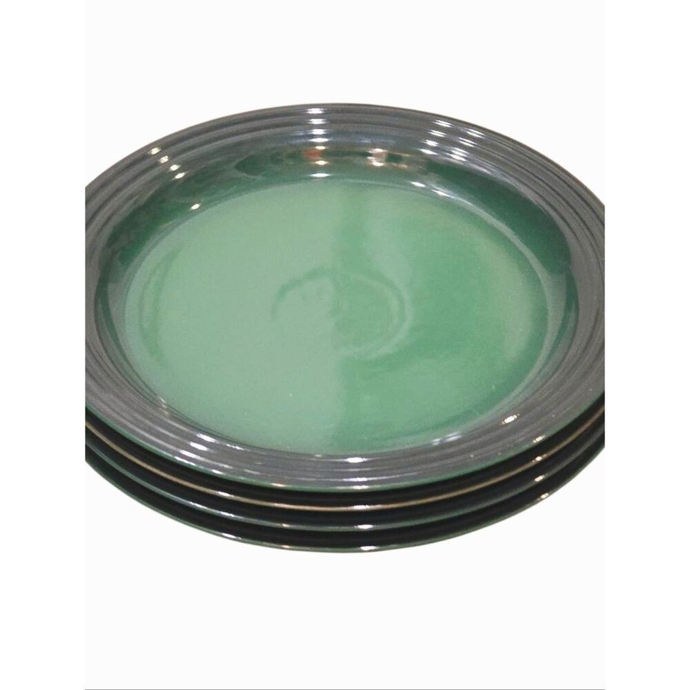 Le Creuset 27cm Ceramic Dinner Plate Set Of 4- Cactus